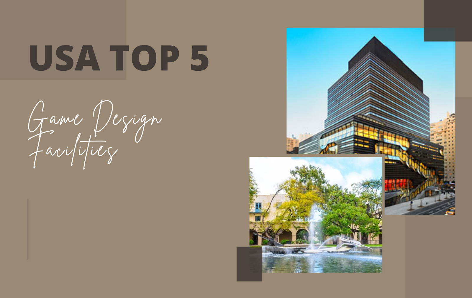 5 Top Educational Institutions for Game-Design